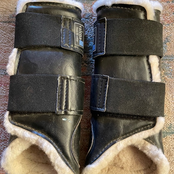 Bottes à Attelle Valena By Toklat Pour Cheval – Taille M ? Noires (occasion)